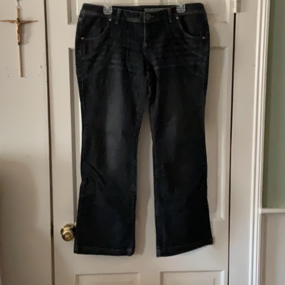 Stylish Black Denim Jeans DKNY PLUS SIZE 20